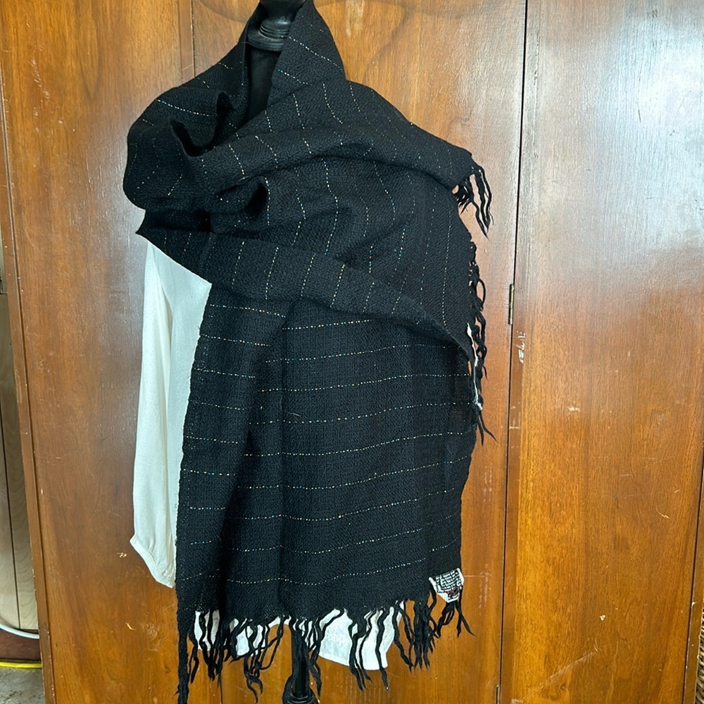 Vintage 100% Wool Scarf
